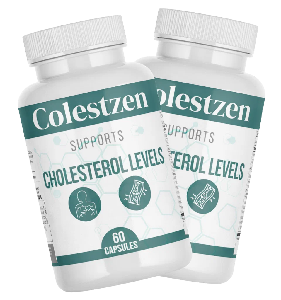 ColestZen 18-nutrient heart and metabolic support capsule bottle